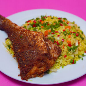 Fried Rice With Fish